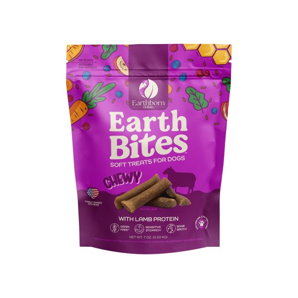 Earthborn Holistic EarthBites Chewy Grain-Free Dog Treats Online now