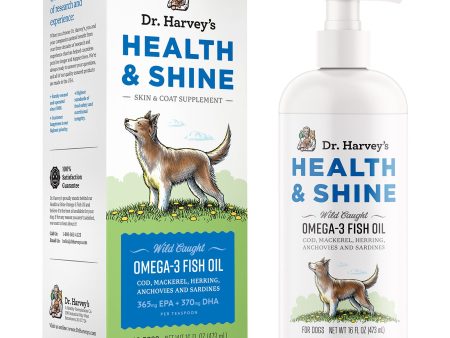 Dr. Harvey s Health and Shine Omega-3 Skin & Coat Fish Oil for Dogs Sale