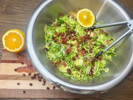 Orange Zest & Brussel Sprout Salad Online