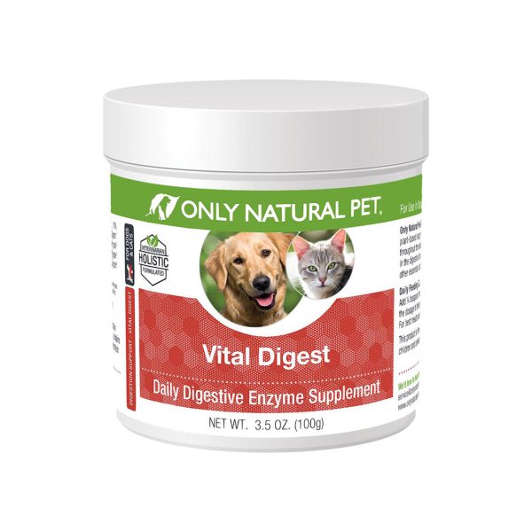 Only Natural Pet Vital Digest for Dogs & Cats Online Hot Sale