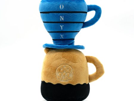 Pour Over Onyx Plush Dog Toys Fashion