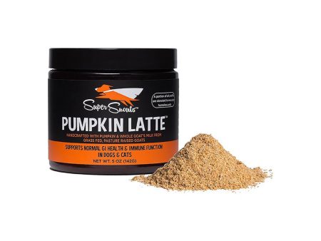 Super Snouts Pumpkin Latte Dehydrated Goat Milk Gastrointestinal Support for Dogs & Cats Fashion