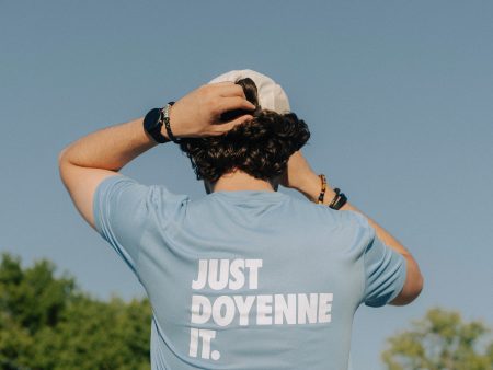 Just Doyenne It Classic Tee (Sky Blue) Hot on Sale