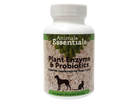 Animal Essentials Plant Enzymes & Probiotics Digestive Powder for Dogs & Cats Supply