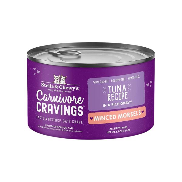 Stella & Chewy s Carnivore Cravings Minced Morsels Tuna Wet Cat Food Supply