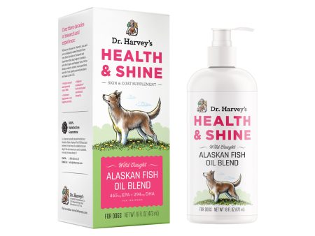 Dr. Harvey s Health and Shine Alaskan Fish Oil Supplement for Dogs Fashion