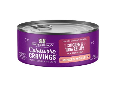 Stella & Chewy s Carnivore Cravings Minced Morsels Chicken & Tuna Wet Cat Food Discount