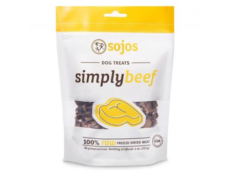 Sojos Simply Meat Freeze-Dried Raw Dog Treats Discount