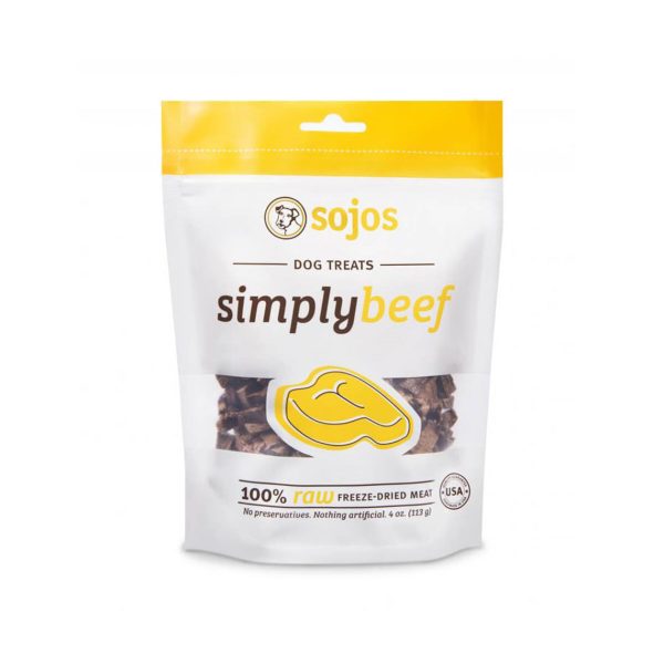 Sojos Simply Meat Freeze-Dried Raw Dog Treats Discount