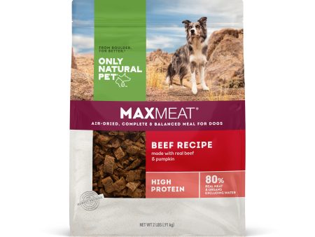 Only Natural Pet MaxMeat Air Dried Dog Food Beef Recipe For Sale