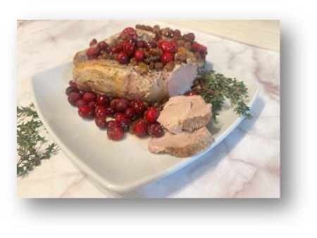 Slow Cooked Cranberry Orange Pork Tenderloin on Sale