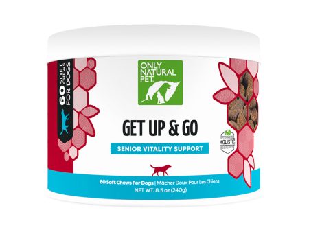 Only Natural Pet Get Up & Go Joint Support Supplement Soft Chews for Dogs Online