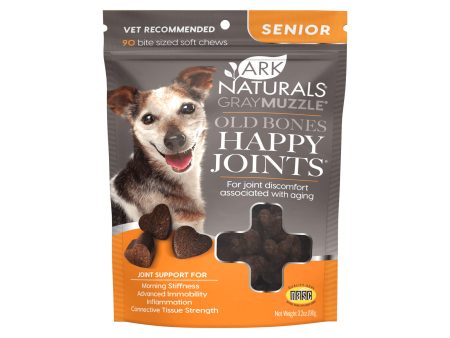 Ark Naturals Gray Muzzle Old Bones Happy Joints for Senior Dogs Online now