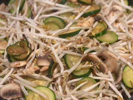 Bean Sprout, Mushroom & Zuchinni Side Dish Online Sale