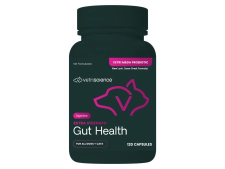 VetriScience Extra Strength Gut Health Dog & Cat Supplement Online Sale