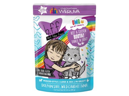 Best Feline Friend BFF Oh My Gravy! Grain-Free Wet Cat Food Pouches For Sale