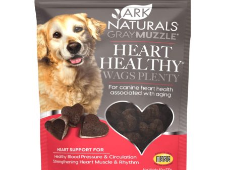 Ark Naturals Gray Muzzle Heart Healthy Wags Plenty for Senior Dogs Online now