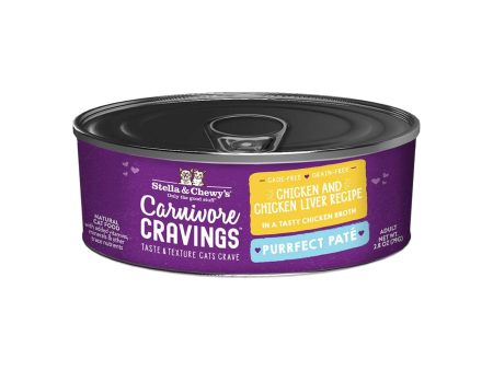 Stella & Chewy s Carnivore Cravings Purrfect Pate Chicken & Chicken Liver Wet Cat Food Fashion