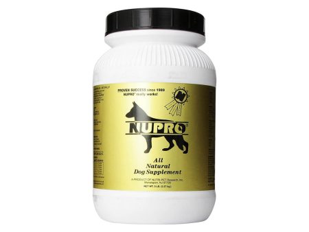 Nupro Gold All Natural Dog Supplement Supply