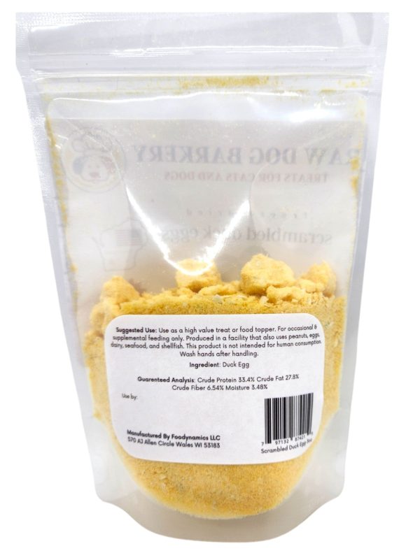 Ducks Eggs Scrambled Freeze-Dried Sale