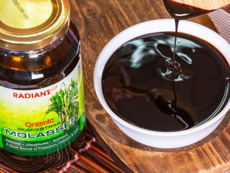 Radiant Organic Black Strap Molasses Online now