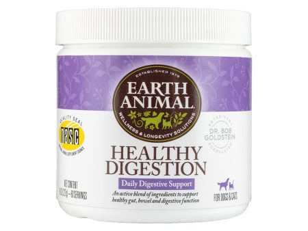 Earth Animal Healthy Digestion Nutritional Supplement Powder for Cats & Dogs Discount