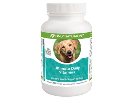 Only Natural Pet Ultimate Daily Canine Vitamins Chewable Tablets For Discount