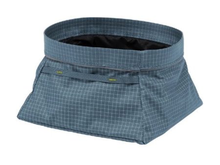 Ruffwear Great Basin™ Packable & Lightweight Dog Bowl (Slate Blue) Online now