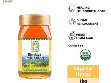 Radiant Organic Honey 1kg Hot on Sale