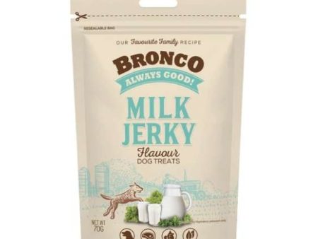 Bronco Chicken Jerky Dog Treat (Milk Flavoured) Supply