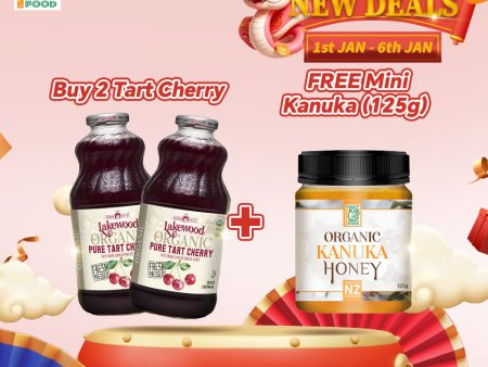 [Twin Pack] Organic Tart Cherry Juice on Sale