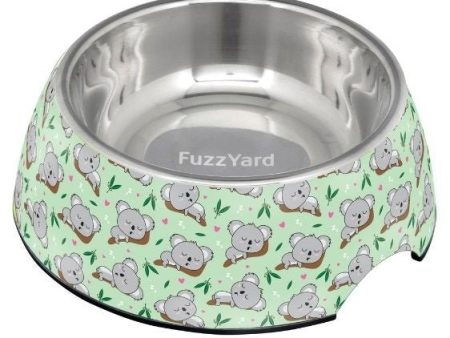 FuzzYard Dreamtime Koalas Dog Feeding Bowl Online