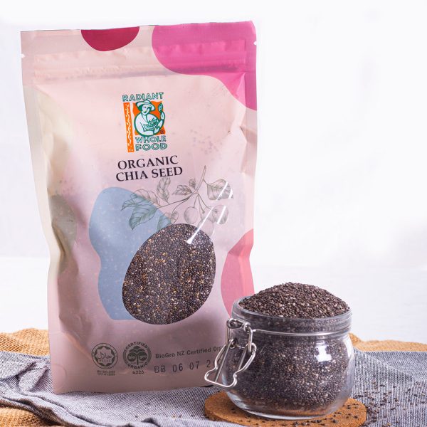 Radiant Organic Chia Seeds 200g Sale