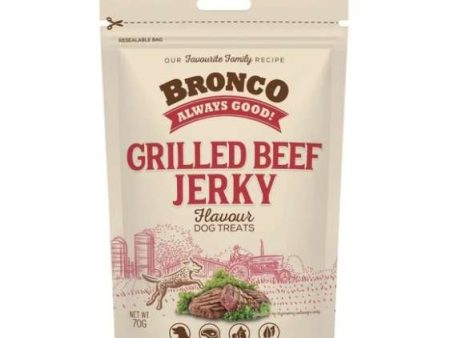 Bronco Chicken Jerky Dog Treat (Grilled Beef Flavoured) For Discount