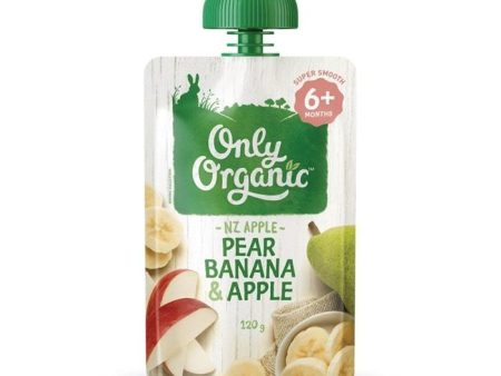 Only Organic Pear Banana & Apple (BB Date: Mar 2024) Online