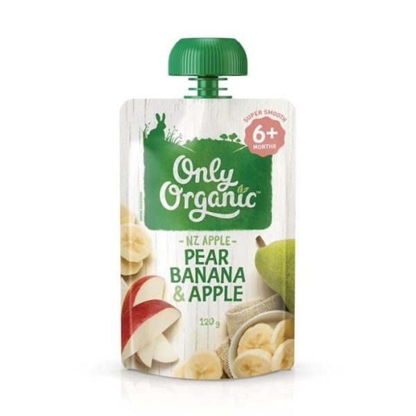 Only Organic Pear Banana & Apple (BB Date: Mar 2024) Online