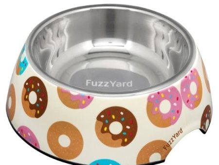 FuzzYard Go Nuts For Donuts Dog Feeding Bowl For Sale