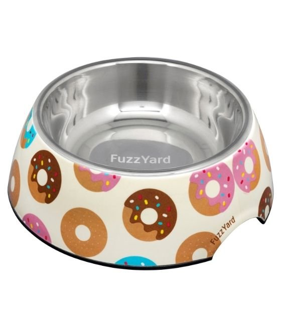 FuzzYard Go Nuts For Donuts Dog Feeding Bowl For Sale