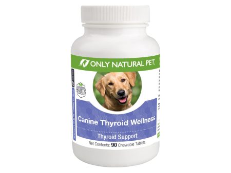 Only Natural Pet Canine Thyroid Wellness Supplement for Dogs Online Hot Sale