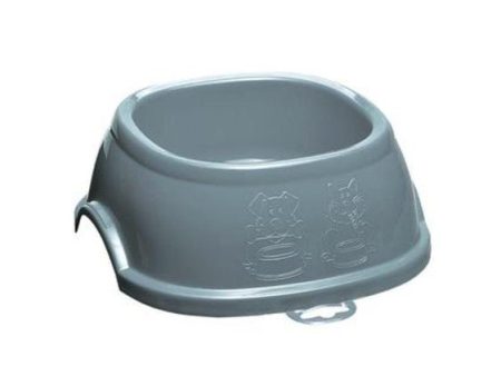 Stefanplast Break 1 Square Cat & Dog Bowl (Powder Blue) Supply