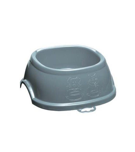 Stefanplast Break 1 Square Cat & Dog Bowl (Powder Blue) Supply