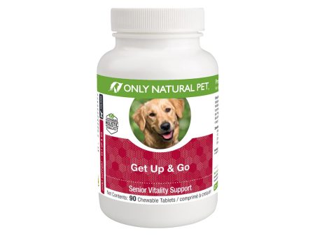 Only Natural Pet Get Up & Go Joint Support Supplement Chewable  Tablets for Dogs Supply