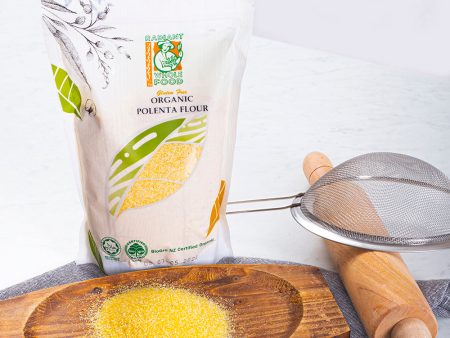 Radiant Organic Polenta Flour (Gluten Free) For Sale