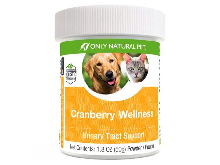 Only Natural Pet Cranberry Wellness Extract Supplement for Dogs & Cats Supply