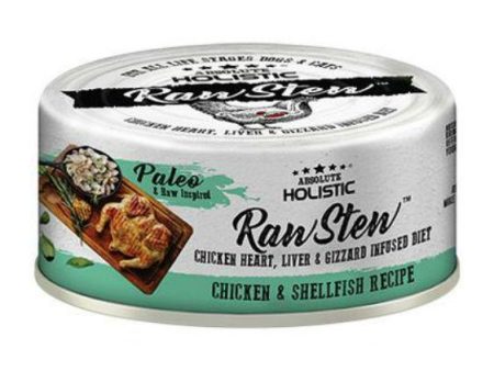 Absolute Holistic Raw Stew Chicken & Shellfish Wet Cat & Dog Food on Sale