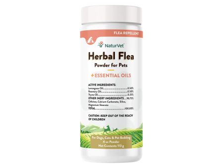 NaturVet Herbal Flea Repel Powder on Sale