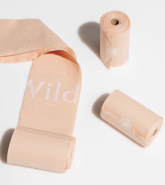 Wild One Poop Bag Carrier and Roll (Moss) Online Hot Sale