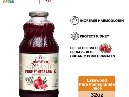 Lakewood Organic PURE Pomegranate (Gluten Free) For Sale