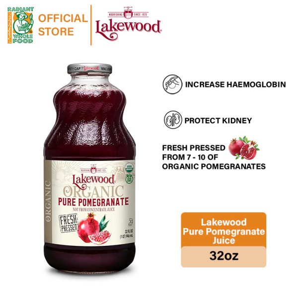 Lakewood Organic PURE Pomegranate (Gluten Free) For Sale