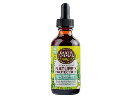 Earth Animal Nature s Protection Daily Herbal Flea & Tick Drops for Dogs & Cats Online Sale